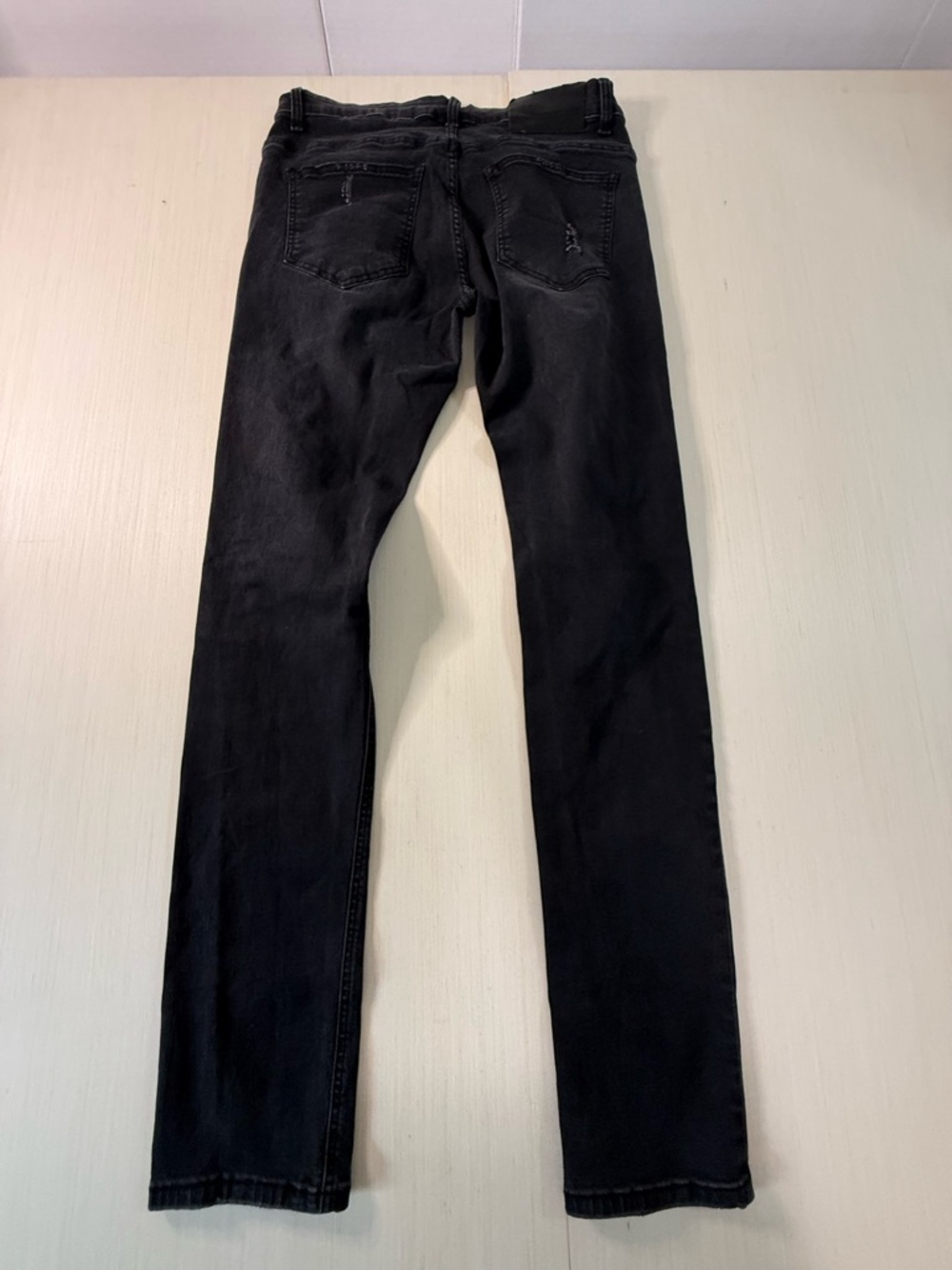 Young & Reckless Men's Slim Straight Black Jeans
